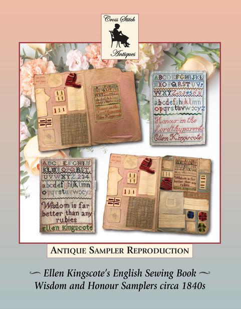 Ellen Kingscole English Specimen Pages by Cross Stitch Antiques (PRE-ORDER) - Cross Stitch Paper Pattern