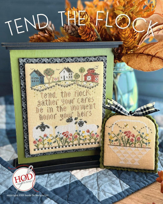 Tend the Flock by Hands on Design (PRE-ORDER) - Cross Stitch Paper Pattern
