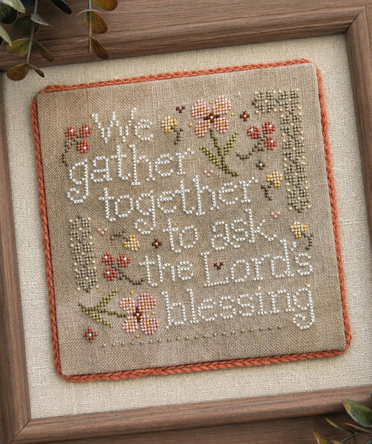 We Gather Together by Sweet Wing Studio (PRE-ORDER) - Cross Stitch Paper Pattern