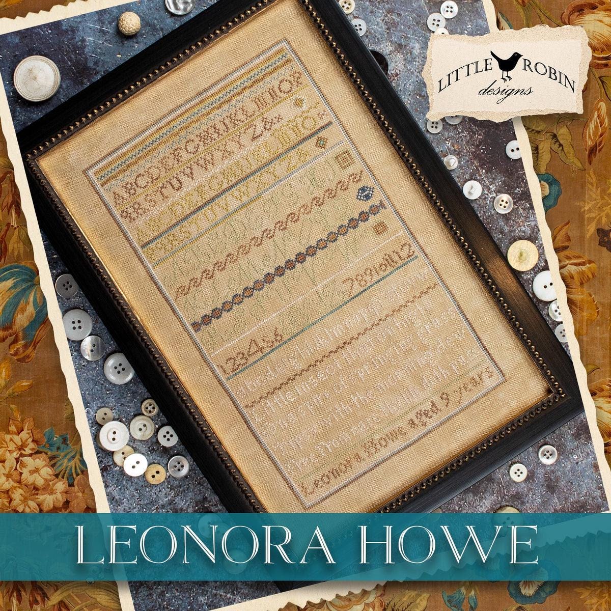Lenora Howe by Little Robin Designs (PRE-ORDER) - Cross Stitch Paper Pattern