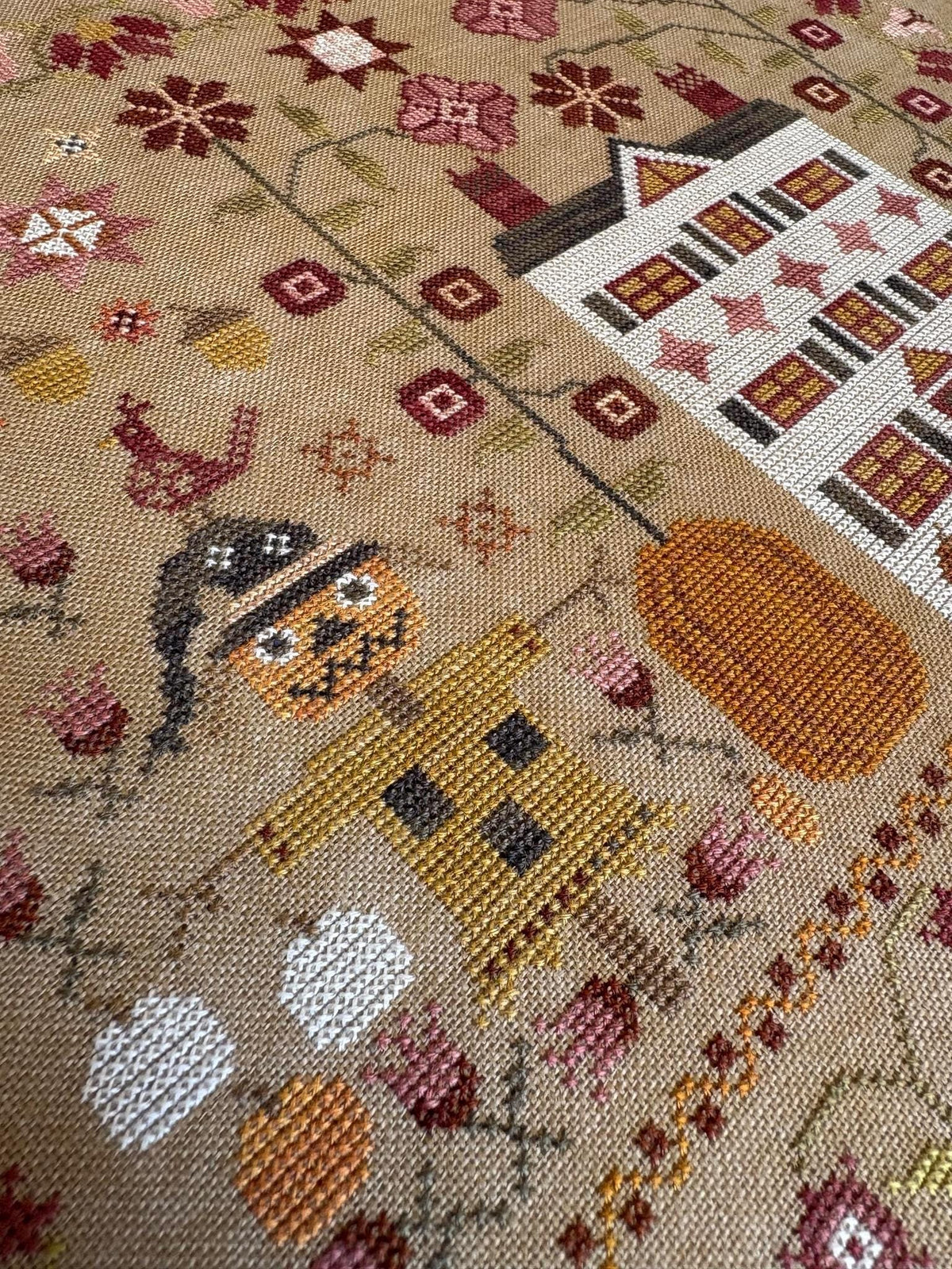 Enchanted Autumn Sampler by Pansy Patch Quilts and Stitchery (PRE-ORDER) - Cross Stitch Paper Pattern