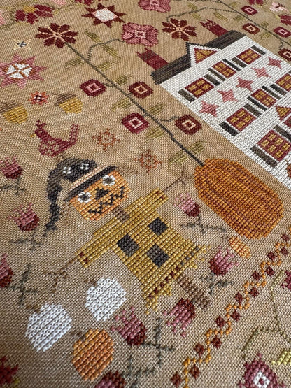 Enchanted Autumn Sampler by Pansy Patch Quilts and Stitchery (PRE-ORDER) - Cross Stitch Paper Pattern
