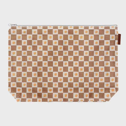 Maple Leaf Mad for Plaid Project Bag by It's Sew Emma
