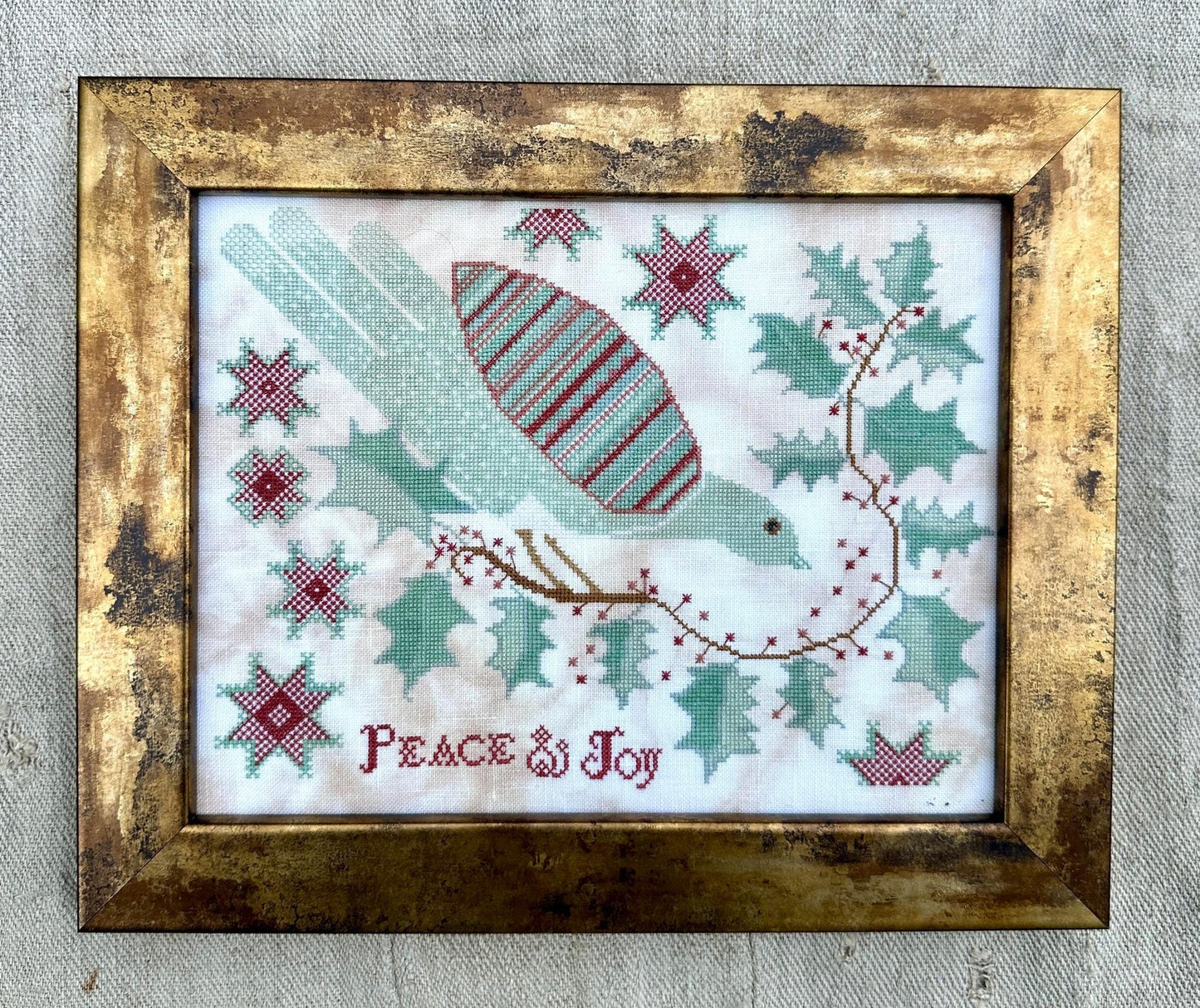 Peace & Joy by Kathy Barrick Needlework Designs (PRE-ORDER) - Cross Stitch Paper Pattern