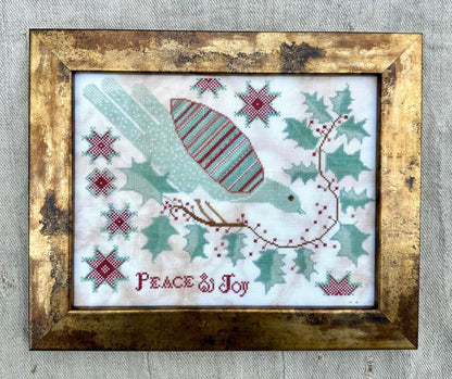 Peace & Joy by Kathy Barrick Needlework Designs (PRE-ORDER) - Cross Stitch Paper Pattern