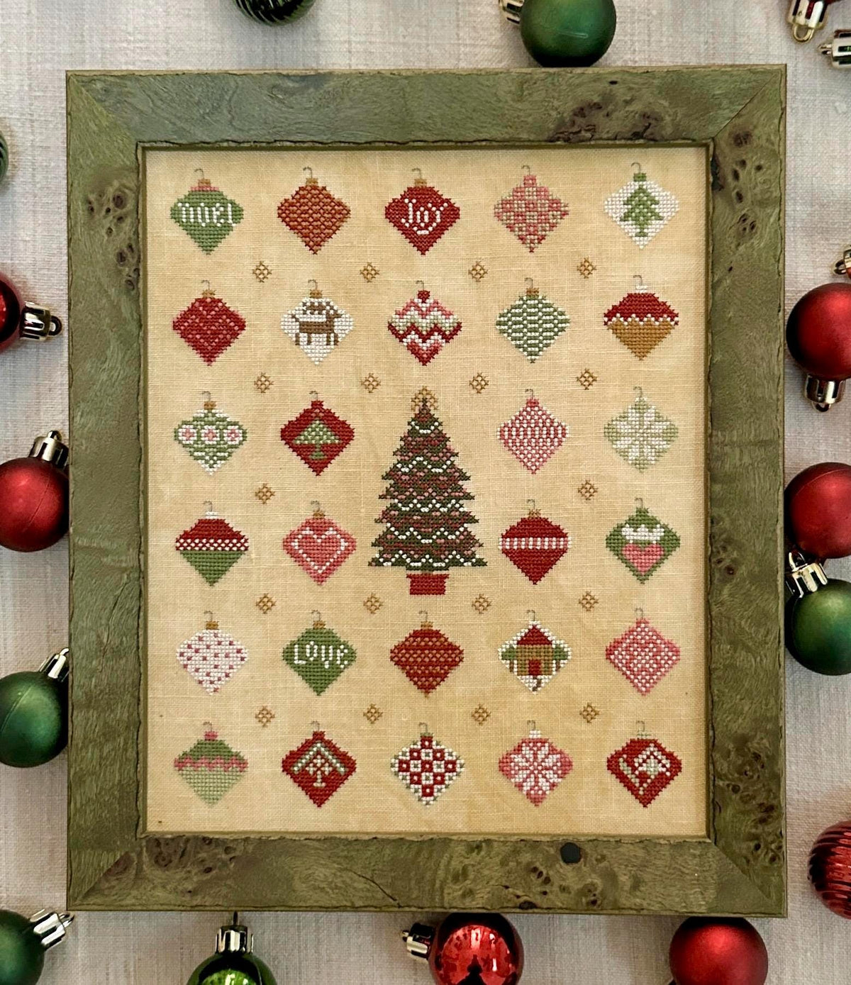 Trimming the Tree by Kathy Barrick Needlework Designs (PRE-ORDER) - Cross Stitch Paper Pattern