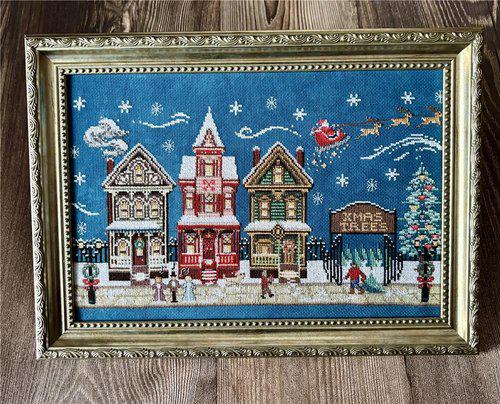 Christmas Town by Flossabilities - Cross Stitch Paper Pattern