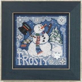 Frosty Snowman Mill Hill Kit