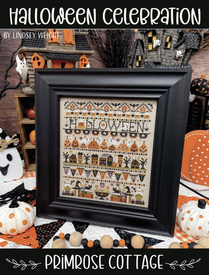 Halloween Celebration by Primrose Cottage Stitches - Cross Stitch Paper Pattern