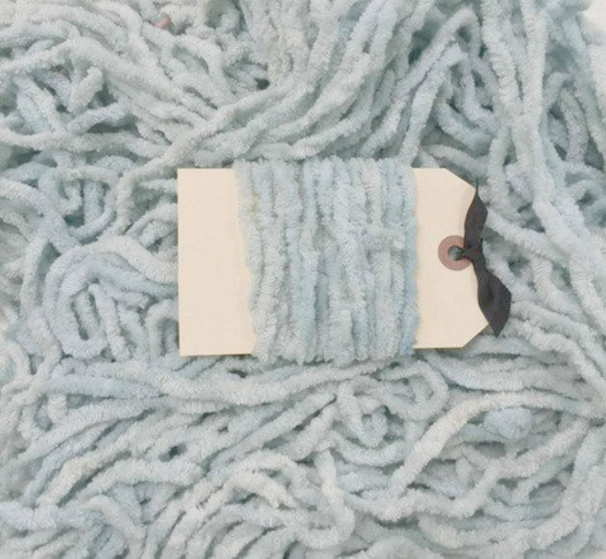 Robin's Egg Chenille Trim (3 yards) - Lady Dot Creates