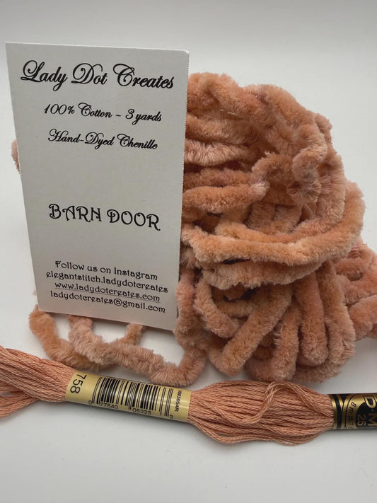 Barn Door Chenille Trim (3 yards) - Lady Dot Creates