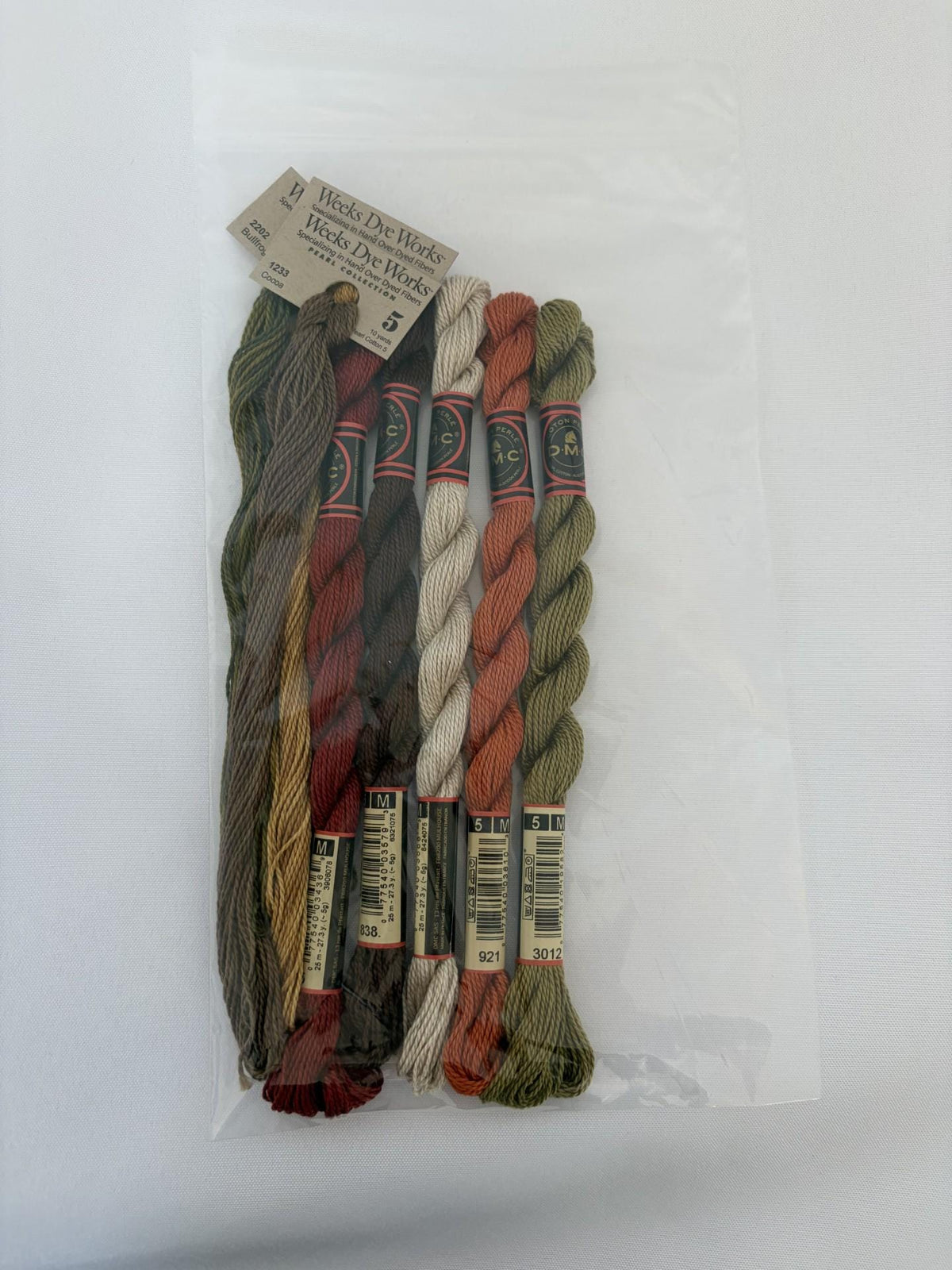 Thankful Bag Pearl Cotton Floss Pack