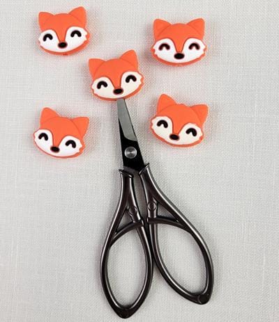 Foxy Foxes Point Protectors by Yarn Tree - Pack of 5