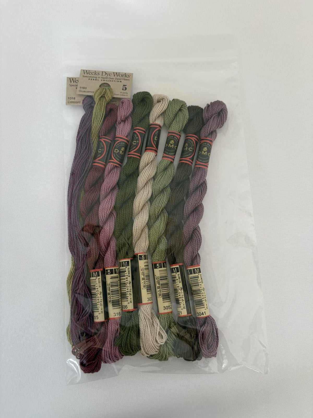 My Sheep Pearl Cotton Floss Pack