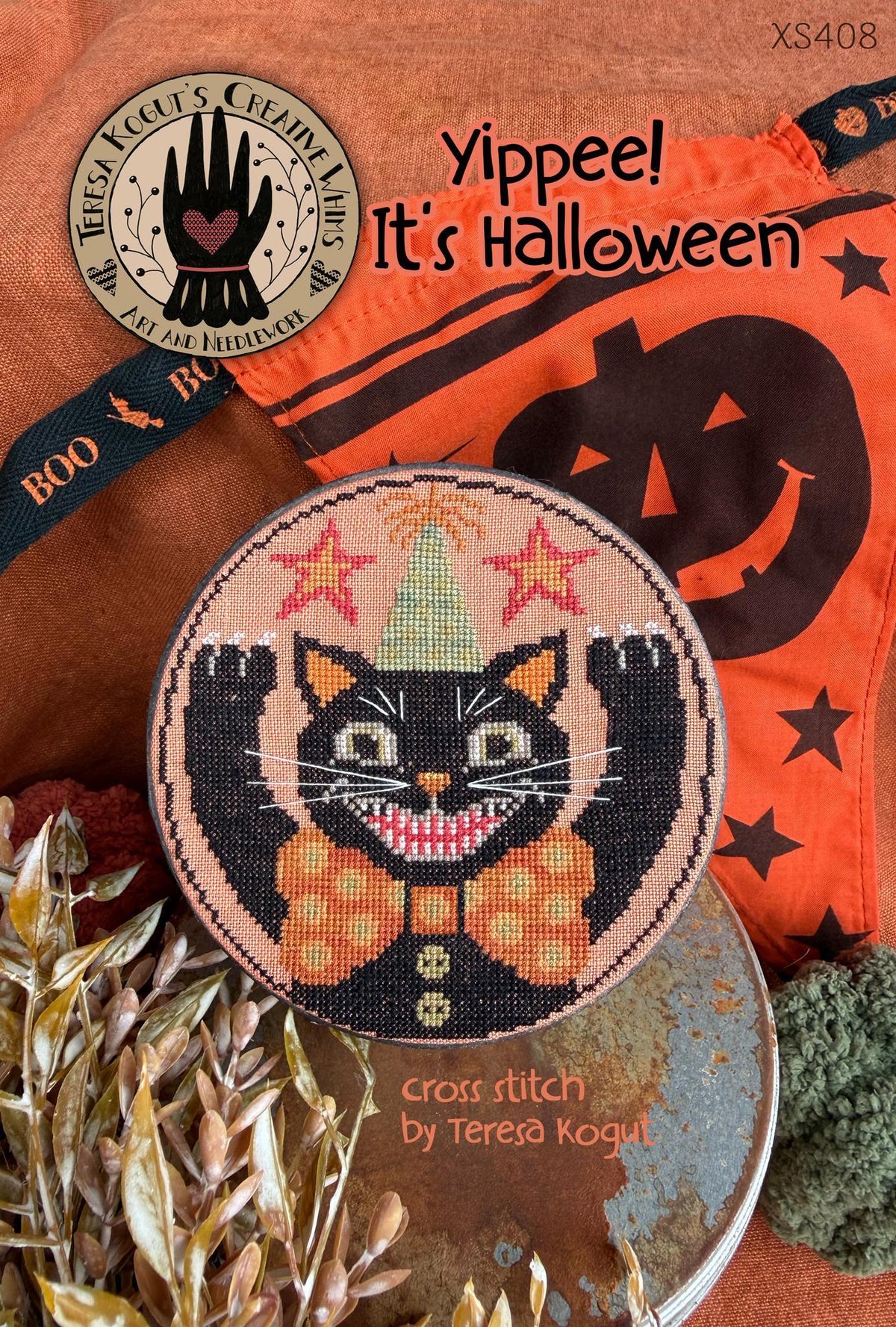 Yippee! It's Halloween Teresa Kogut - Cross Stitch Paper Pattern
