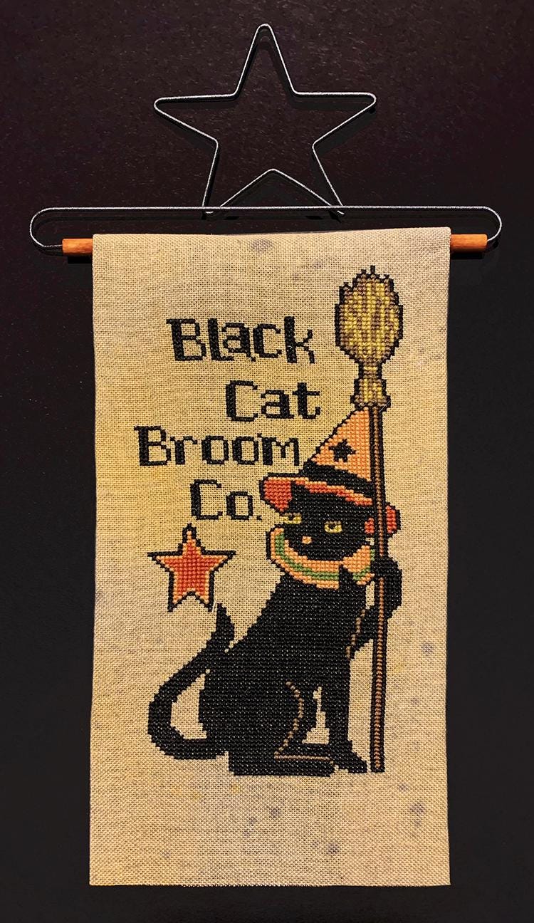 Hello Halloween Book (11 designs) by Teresa Kogut - Book of Cross Stitch Paper Patterns