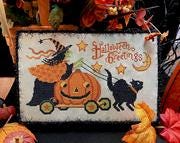 Hello Halloween Book (11 designs) by Teresa Kogut - Book of Cross Stitch Paper Patterns
