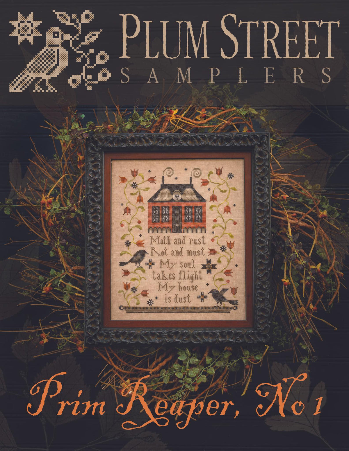 Prim Reaper No. 1 by Plum Street Samplers (PRE-ORDER) - Cross Stitch Paper Pattern