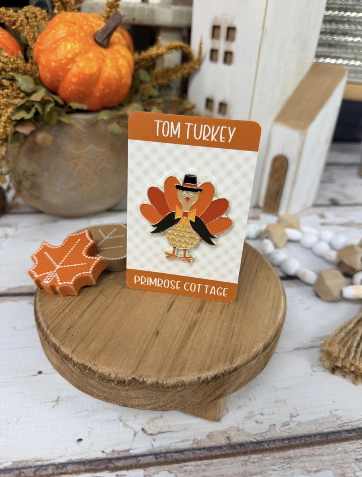 Tom Turkey Needle Minder by Primrose Cottage Stitches (PRE-ORDER)
