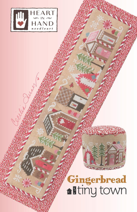 Gingerbread Tiny Town by Heart in Hand Needleart (PRE-ORDER) - Cross Stitch Paper Pattern