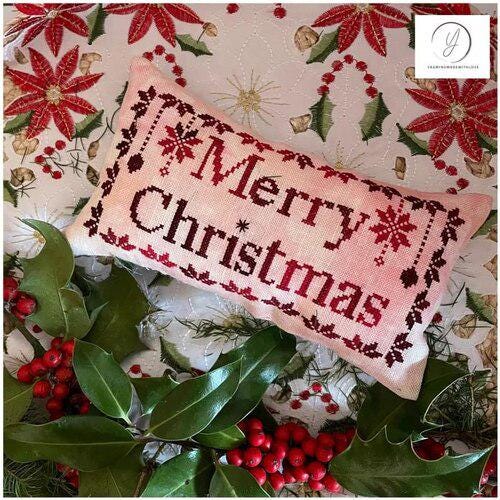 Merry Christmas by Yasmin's Made with Love - Cross Stitch Paper Pattern
