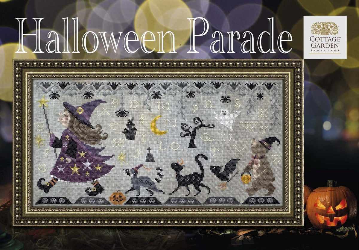 Halloween Parade by Cottage Garden Samplings - Cross Stitch Paper Pattern