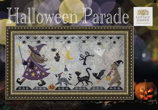 Halloween Parade by Cottage Garden Samplings - Cross Stitch Paper Pattern