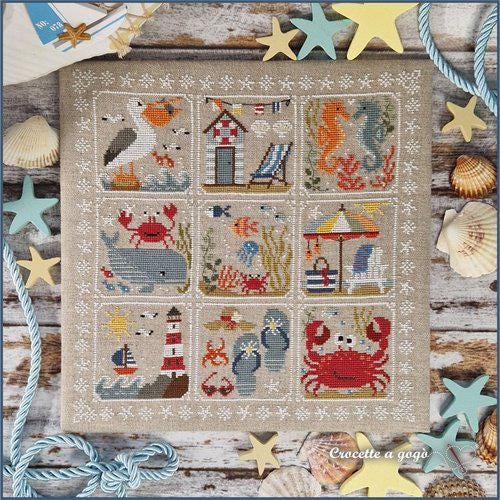 Sea and Sand Diary by Crocette A Gogo - Cross Stitch Paper Pattern